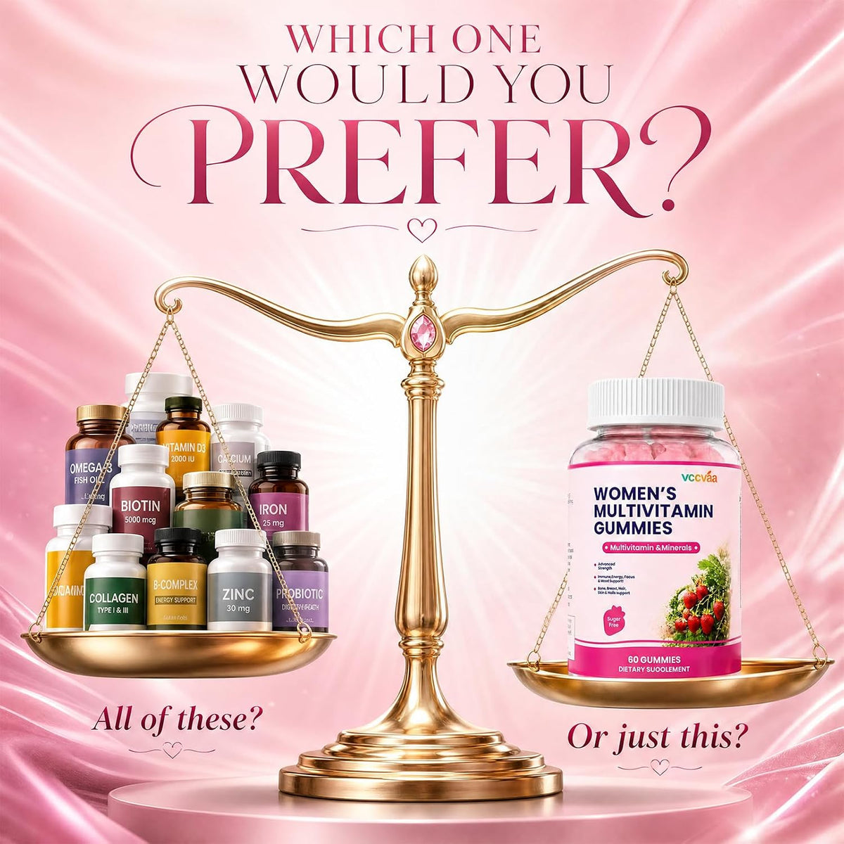 Multivitamin for Women Sugar-Free Gummies