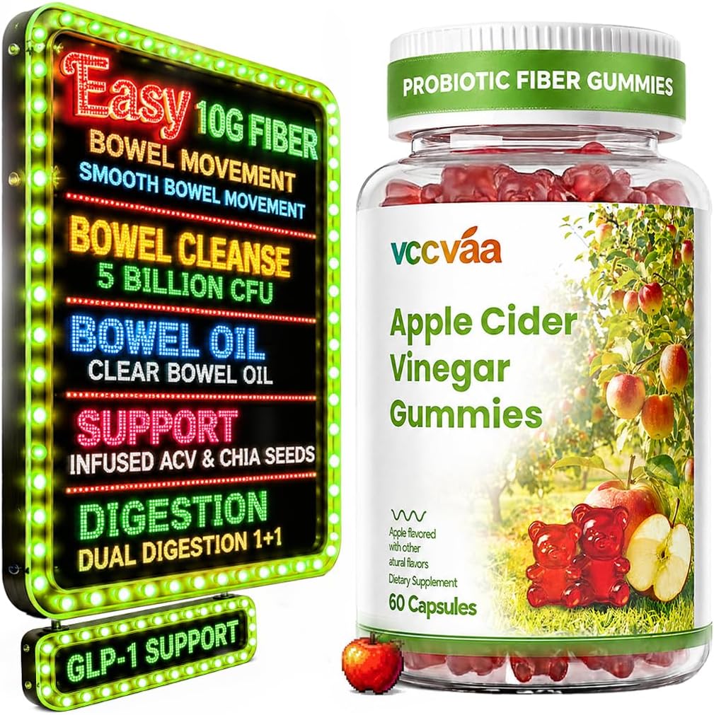 Probiotic Fiber Gummies-60 Gummies