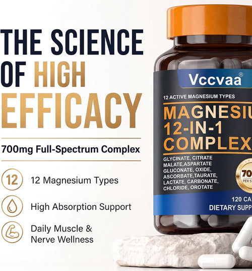 12-in-1 Magnesium Complex Capsules