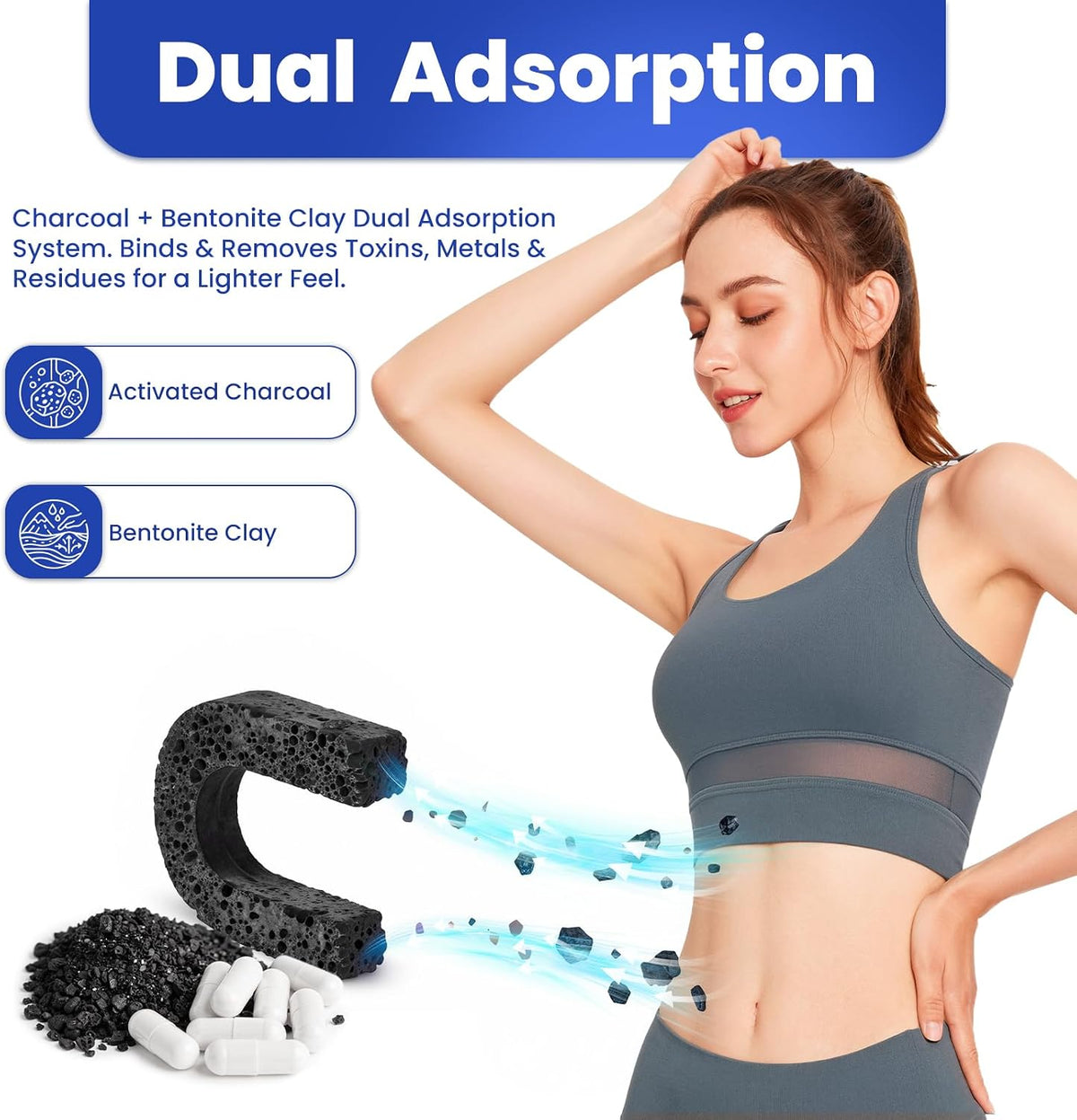 18+ Ingredients Detox & Full Body Cleanse Pills