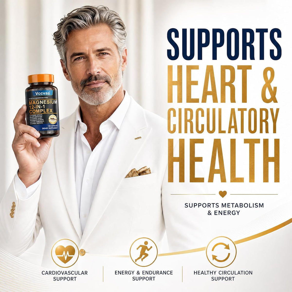12-in-1 Magnesium Complex Capsules