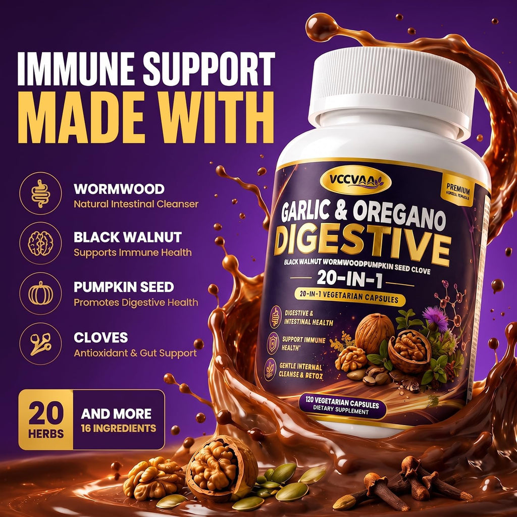 Parasite Cleanse for Humans with Wormwood Capsule